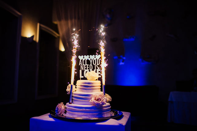 Свадьба в английском стиле, свадебный торт