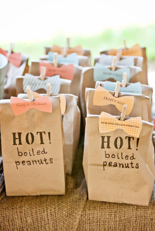 Бонбоньерки с бантами