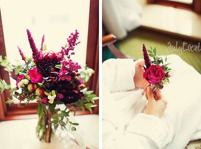 Антон и Татьяна, богемная свадьба, букет невесты