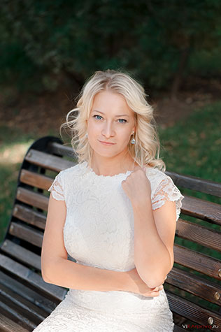 небесно-голубая свадьба Константина и Марии