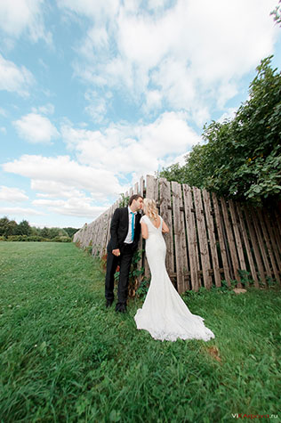 небесно-голубая свадьба Константина и Марии