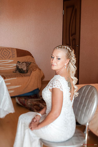 небесно-голубая свадьба Константина и Марии