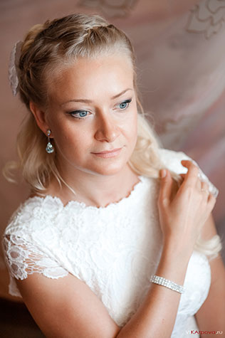 небесно-голубая свадьба Константина и Марии