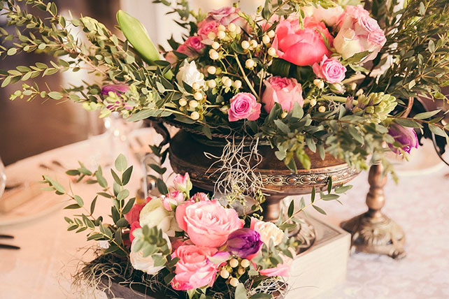 свадьба в стиле винтажная классика, детали декора