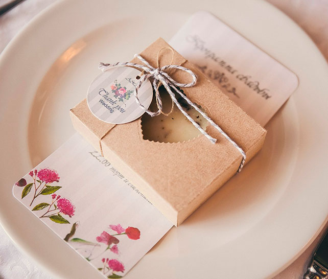 свадьба в стиле винтажная классика, бонбоньерки дл гостей