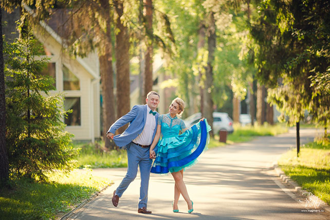 Алиса в Стране Чудес, тематическая свадьба Ани и Андрея, фотосессия молодожёнов