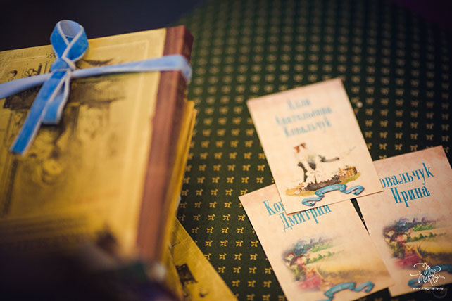 Алиса в Стране Чудес, тематическая свадьба Ани и Андрея, рассадочные карточки