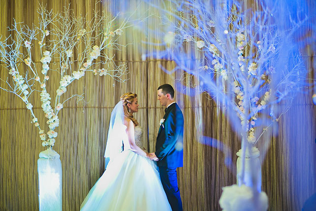 Анастасия и Михаил: ноябрьская сказка, церемония бракосочетания