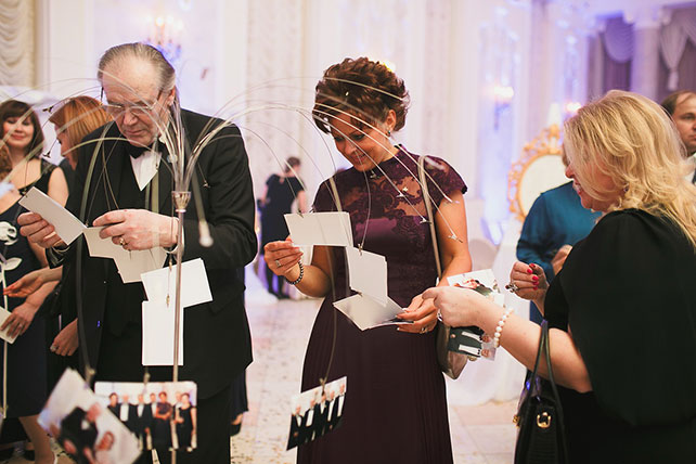 Анастасия и Михаил: ноябрьская сказка, дерево с фотографиями