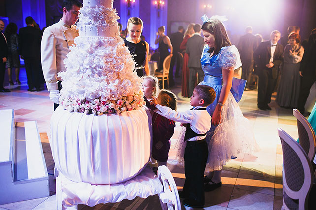 Анастасия и Михаил: ноябрьская сказка, свадебный торт