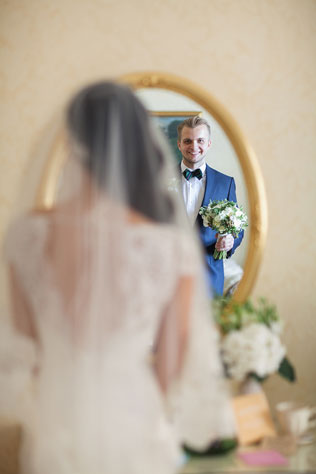 Английский сад, встреча жениха и невесты