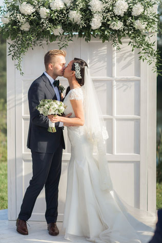 Английский сад, церемония