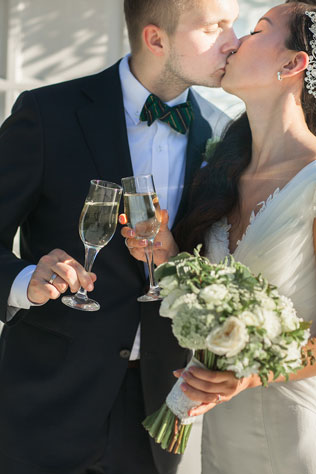 Английский сад, церемония