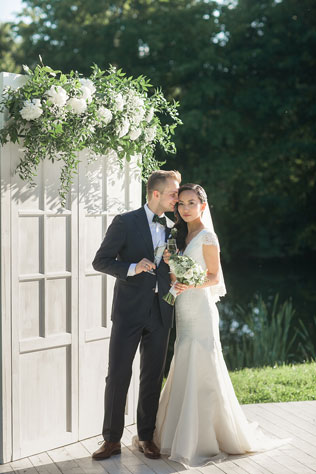 Английский сад, церемония