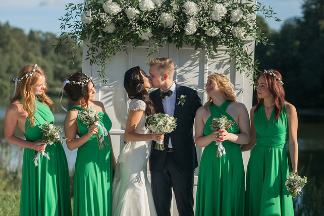 Английский сад, церемония