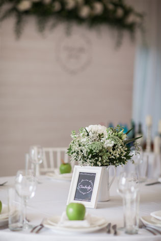 Английский сад, нумерация столов