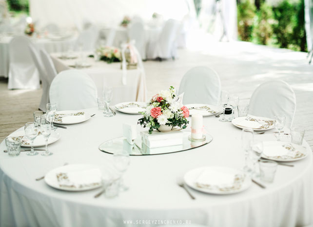 белая свадьба в шатре, место торжества шатер