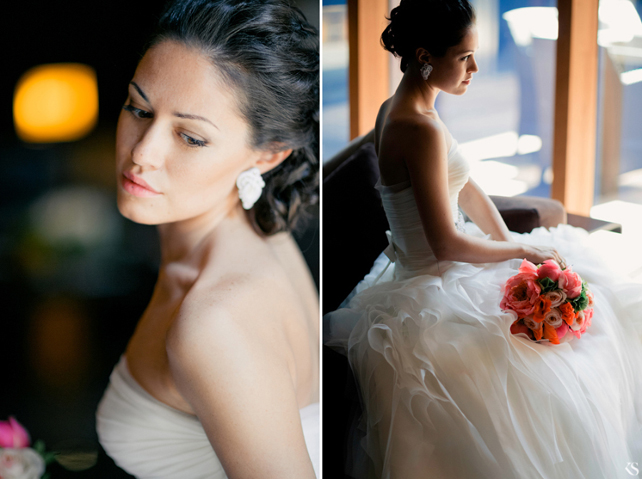 Невеста с букетом