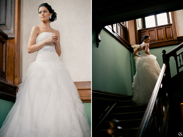 Невеста на лестнице
