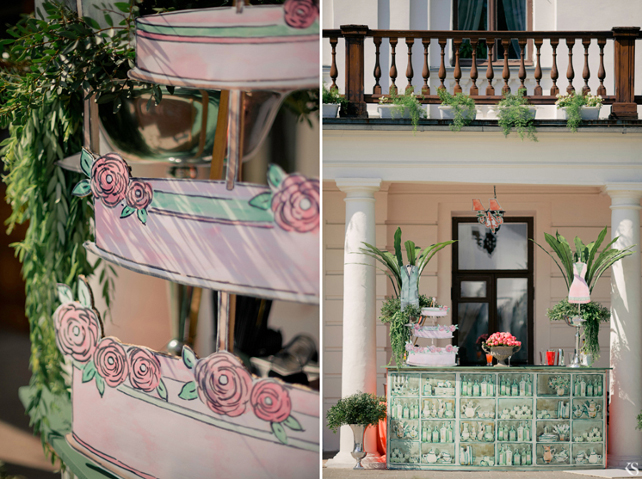 Бумажные декорации