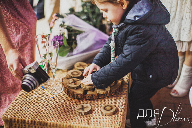 свадьба в стиле бохо во французских Альпах, развлечения для гостей