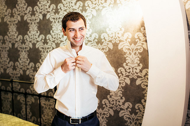 Большая греческая свадьба, утро жениха