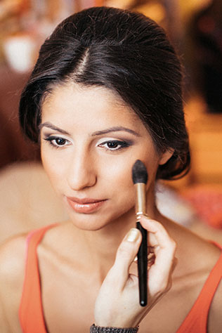 Большая греческая свадьба, макияж невесты