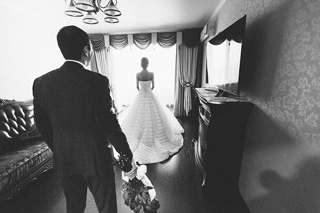 Большая греческая свадьба, встреча жениха и невесты