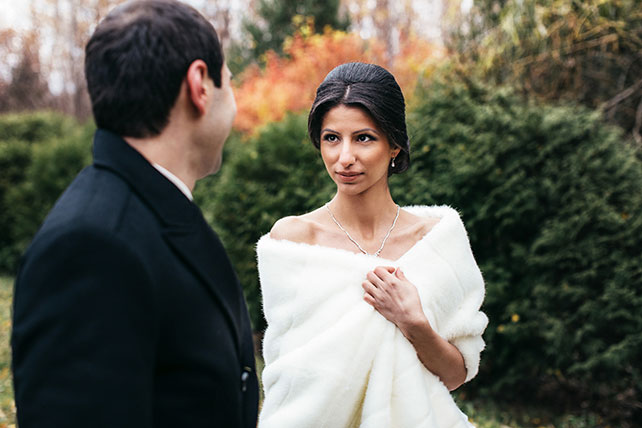 Большая греческая свадьба, жених и невеста