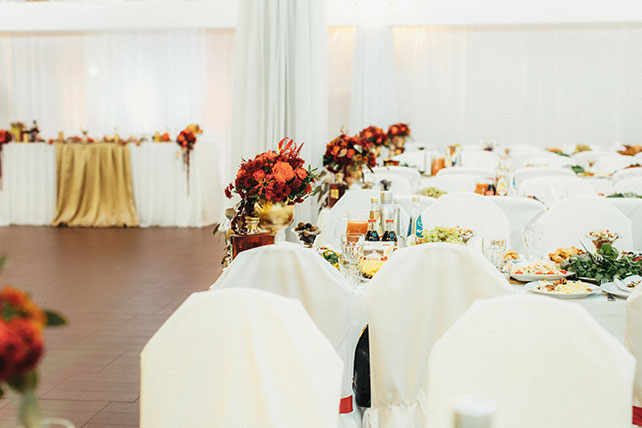 Большая греческая свадьба, флористика