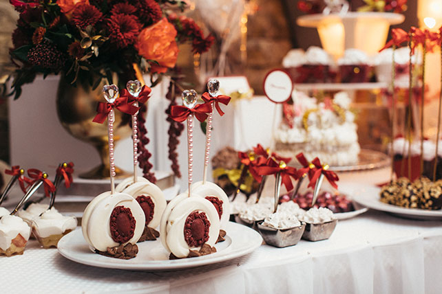 Большая греческая свадьба, сладкий стол