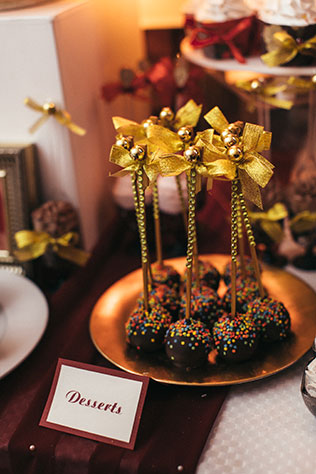 Большая греческая свадьба, сладкий стол