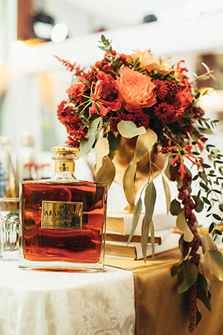 Большая греческая свадьба, флористика