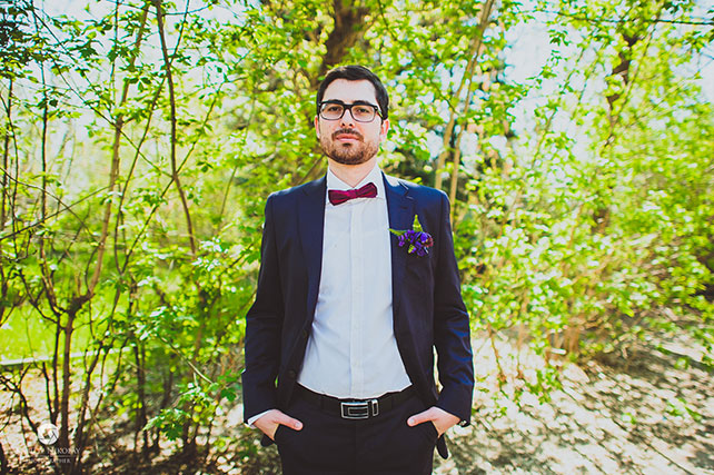 черничная свадьба, образ жениха