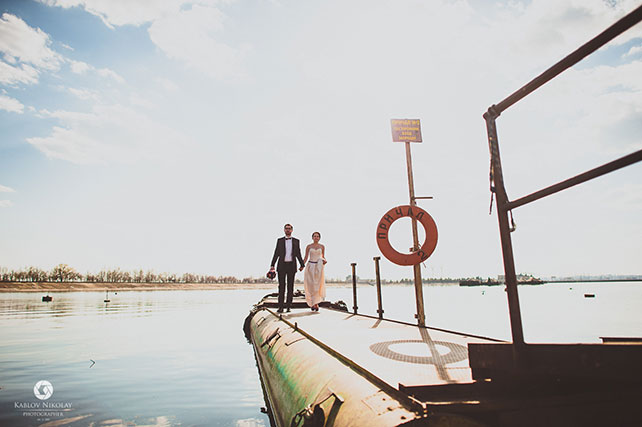 черничная свадьба, жених и невеста