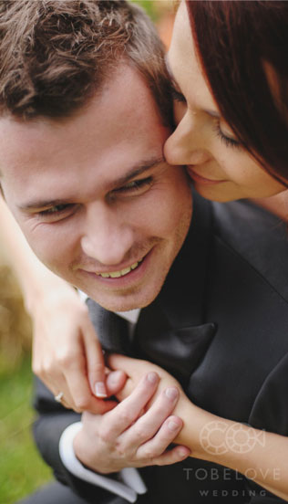 цитрусовая свадьба, жених и невеста