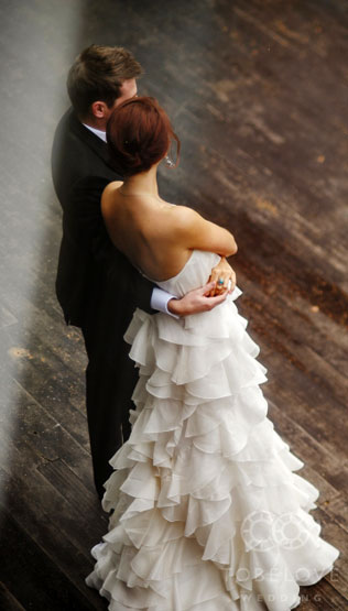 цитрусовая свадьба, жених и невеста