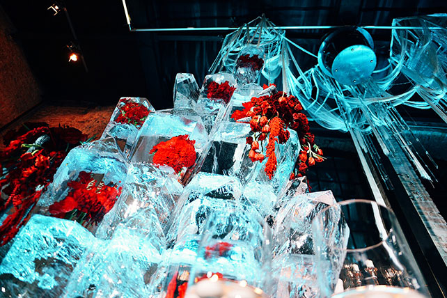 Агентство свадебной режиссуры TOBELOVE, декорации из льда