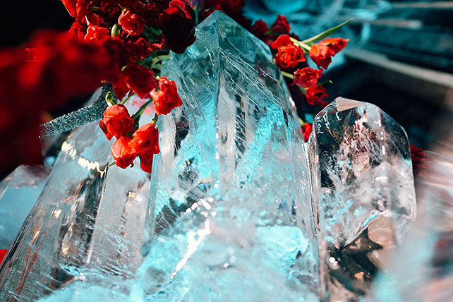Агентство свадебной режиссуры TOBELOVE, декорации из льда