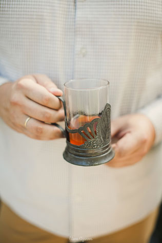 Деревенская простота, стакан