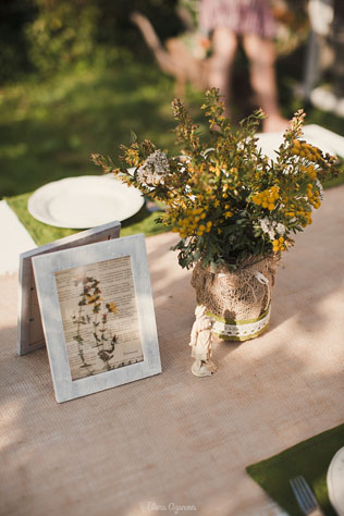 Деревенская простота, цветы в декоре