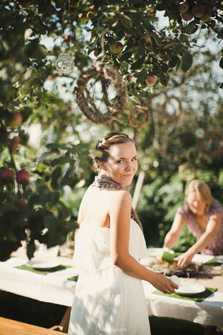 Деревенская простота, невеста