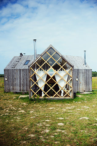 Деревенская свадьба в стиле рустик, деревенский дом