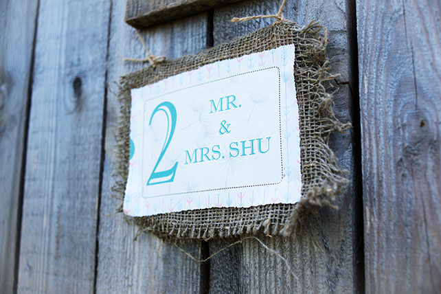 Деревенская свадьба в стиле рустик, дата