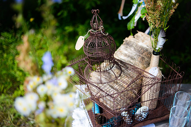 Деревенская свадьба в стиле рустик, элементы декора