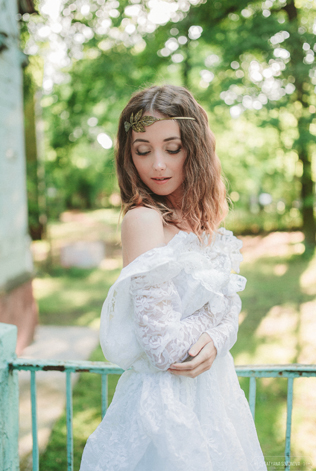 Винтажное платье американской невесты