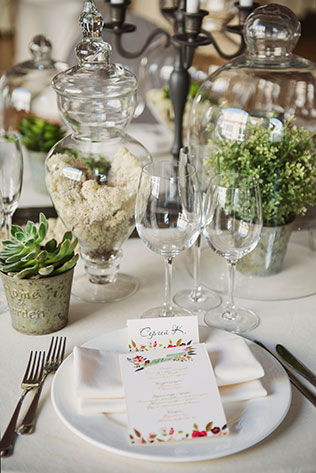 свадьба в стиле эко-шик, детали декора