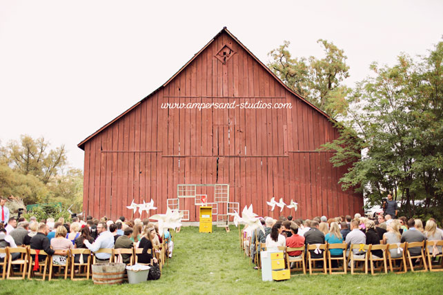 яркая эко свадьба Мэтта и Николь