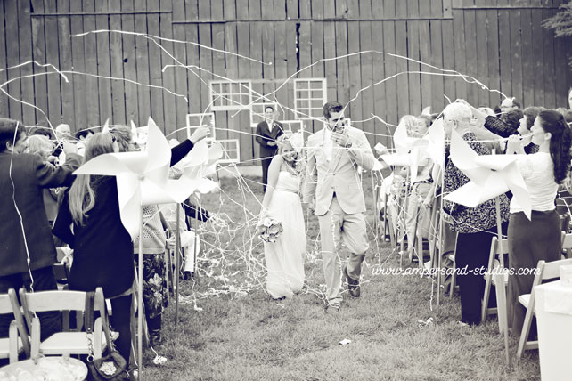 яркая эко свадьба Мэтта и Николь