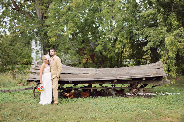 яркая эко свадьба Мэтта и Николь